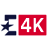 Logo stanice Eurosport 4K